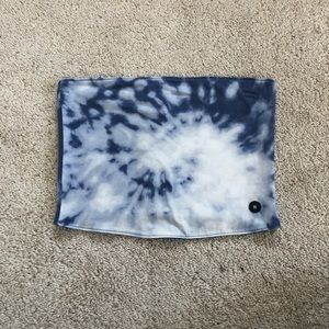 Tie Dye strapless top